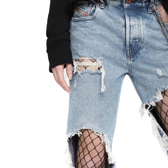 Diesel Aryel 0076N Women Jeans Pants Straight - size 27 - Picture 2 of 8